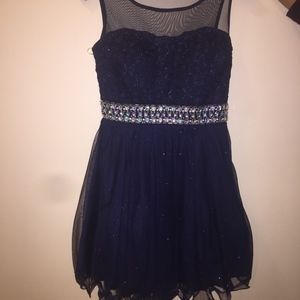 Navy Prom Dress